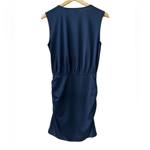 NWOT Milly Ruched Navy Blue Mini Party Dress 🔻 - Picture 3 of 6